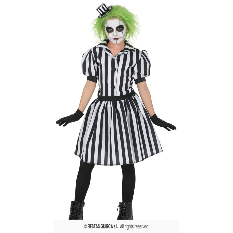 Disfraz Beetlejuice Infantil 7-9 Años