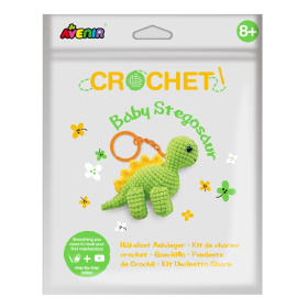 Set Crochet Bebe Estegosauro
