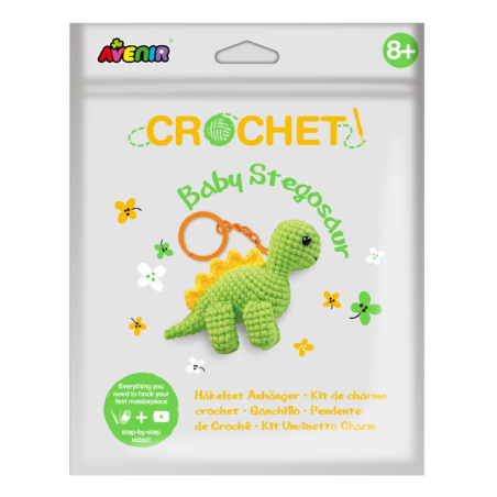 Set Crochet Bebe Estegosauro