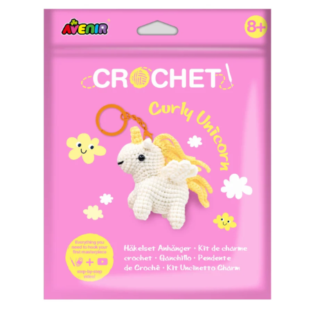 Set Crochet Unicornio Con Melena