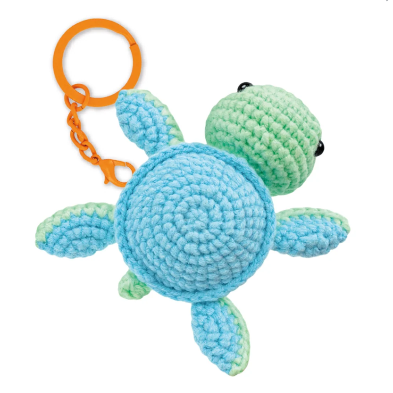 Set Crochet Tortuga Menta