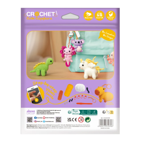 Set Crochet Capibara Relajado