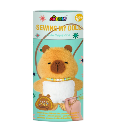 Cosiendo Mi Peluche Capibara Tranquilo
