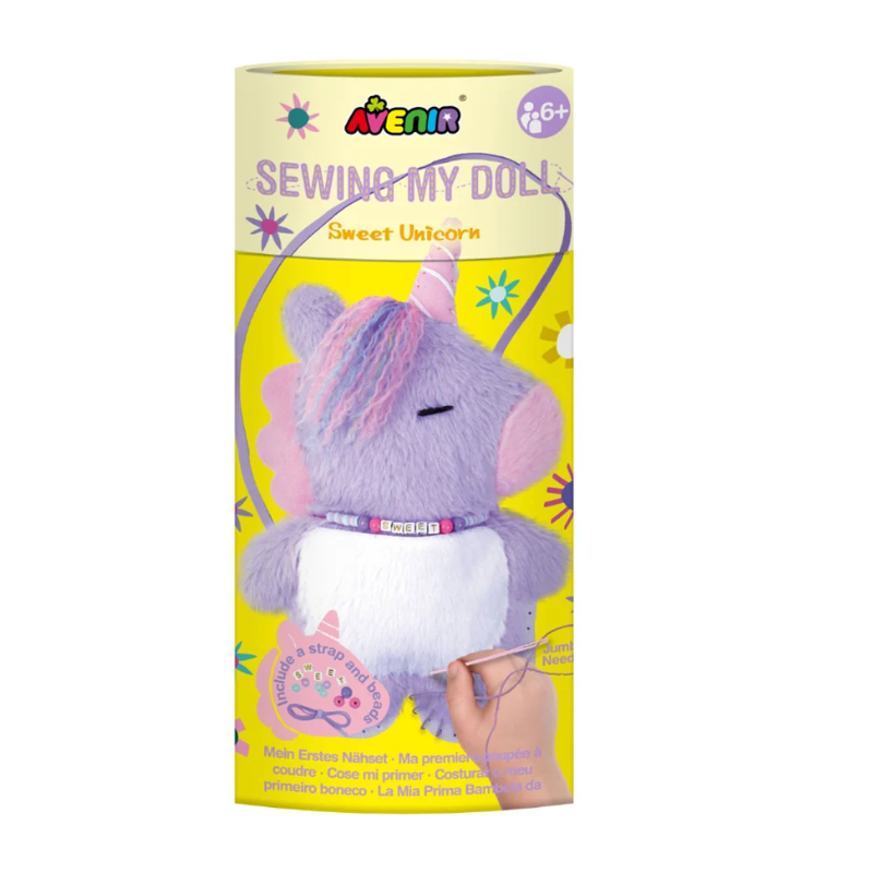 COSIENDO MI PELUCHE UNICORNIO DULCE