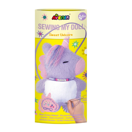 COSIENDO MI PELUCHE UNICORNIO DULCE