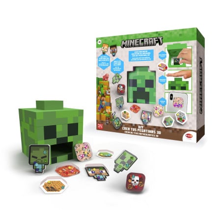 Minecraft Crea tus Pegatinas 3D