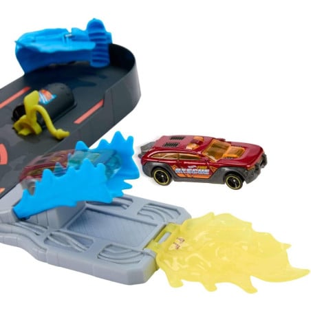 Hot Wheels City Estación de Bomberos Super Rescue Y Camión