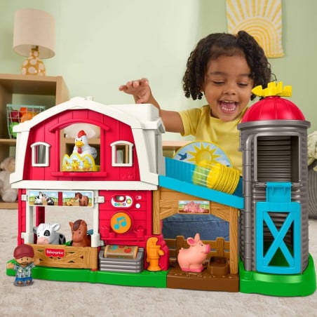 Fisher-Price Little People Granja de Animales Multilingüe