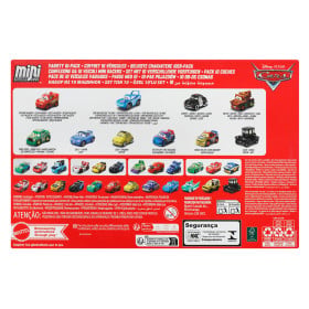 Cars Pack De 10 Vehículos De Mattel 2