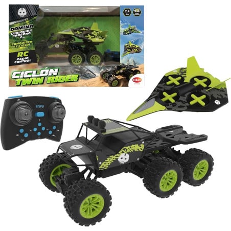 Ciclón Twin Rider Radio Control De Bizak