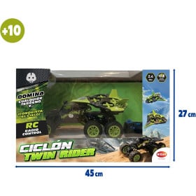 Ciclón Twin Rider Radio Control De Bizak 2