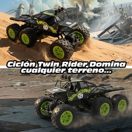 Ciclón Twin Rider Radio Control