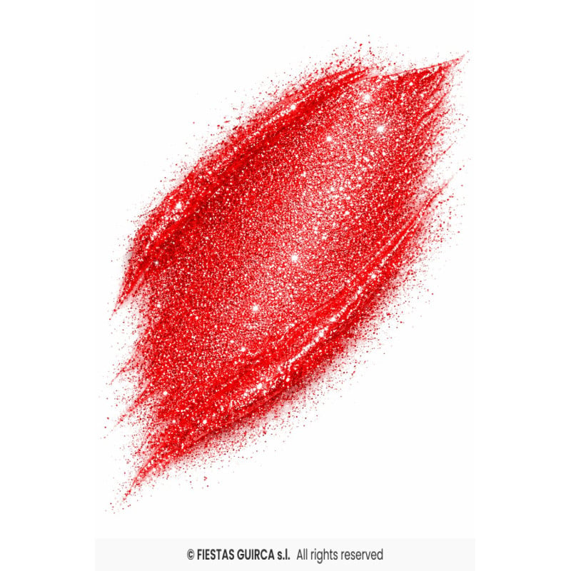 Glitter en Stick Rojo 15 g
