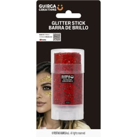 Glitter en Stick Rojo 15 g 2