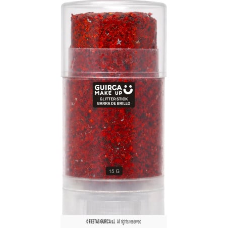 Glitter en Stick Rojo 15 g