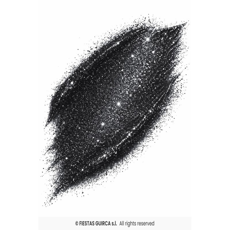 Glitter en Stick Negro 15 g