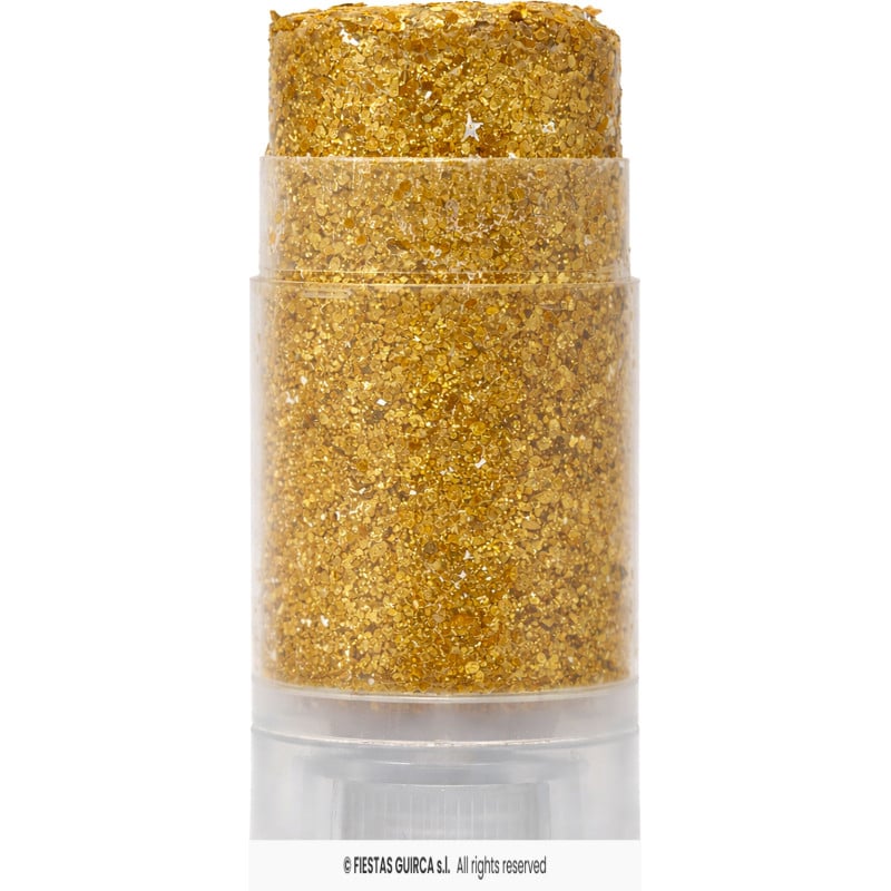 Glitter en Stick Dorado 15 g