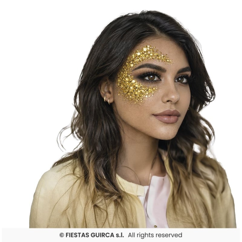 Glitter en Stick Dorado 15 g