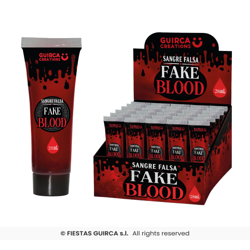 Tubo de Sangre Falsa 28 ml