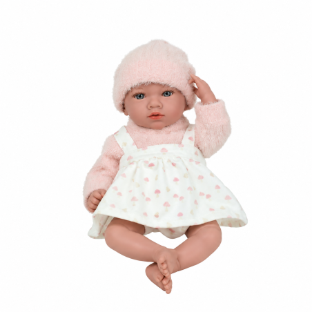 Muñecas Arias Elegance Aria Beige Con Cojín 40 Cm