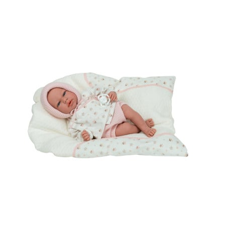 Muñecas Arias Elegance Andie Rosa Con Cojín 40 Cm