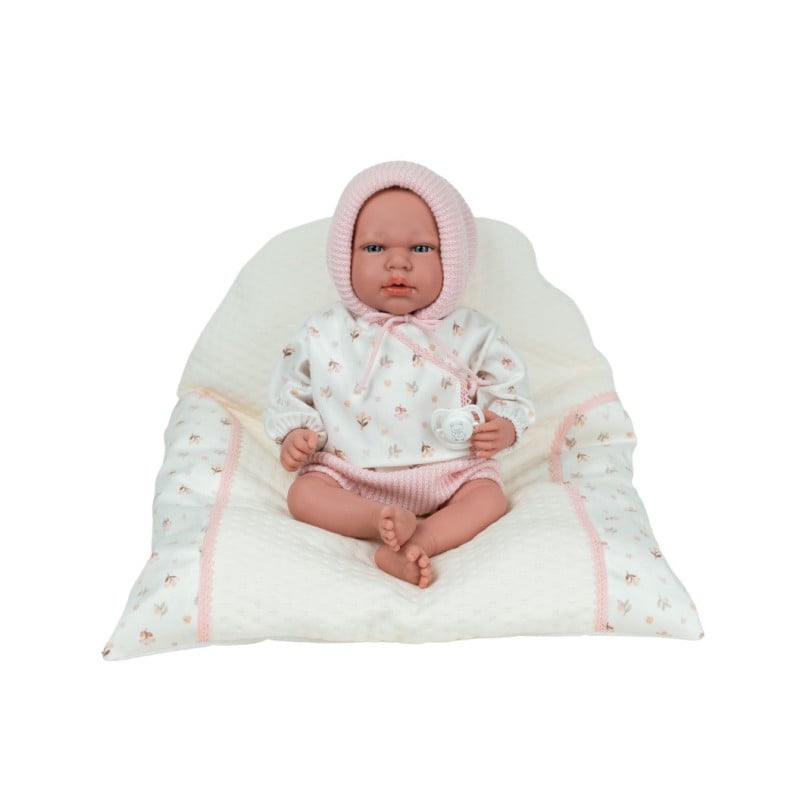 Muñecas Arias Elegance Andie Rosa Con Cojín 40 Cm