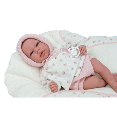 Muñecas Arias Elegance Andie Rosa Con Cojín 40 Cm