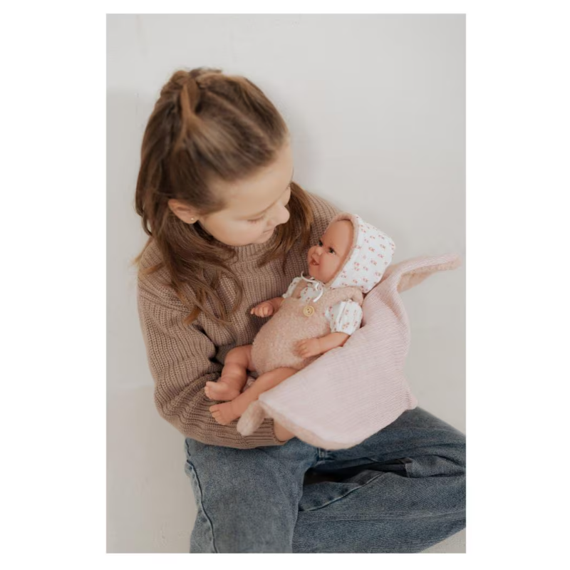Muñecas Arias Elegance Baby Rosa Con Manta 35 Cm