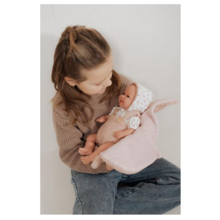 Muñecas Arias Elegance Baby Rosa Con Manta 35 Cm