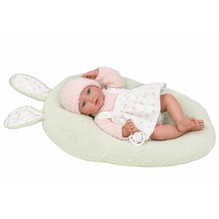 Muñecas Arias Elegance Aria Beige Con Cojín 40 Cm