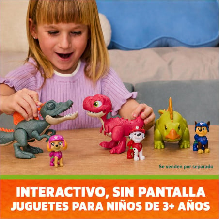 Patrulla Canina La Dino Película Dinosaurio Pup Pals Con Marshall