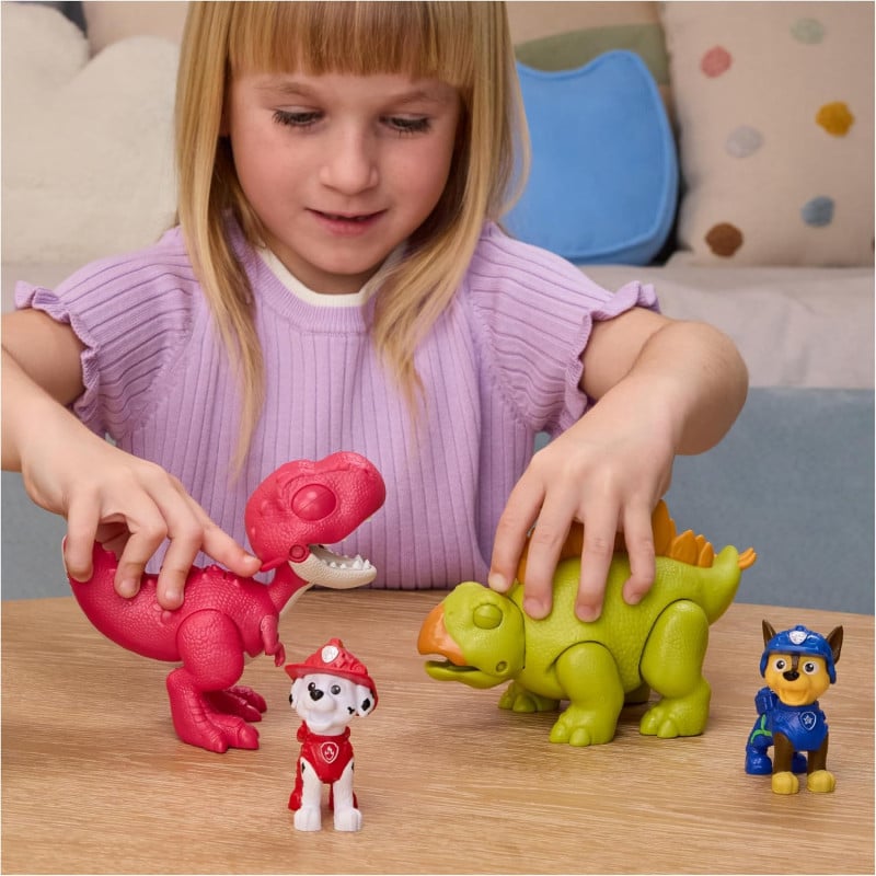 Patrulla Canina La Dino Película Dinosaurio Pup Pals Con Marshall