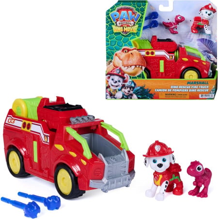 Patrulla Canina La Dino Película Vehículo De Rescate Marshall De Spin Master