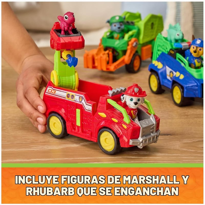 Patrulla Canina La Dino Película Vehículo De Rescate Marshall