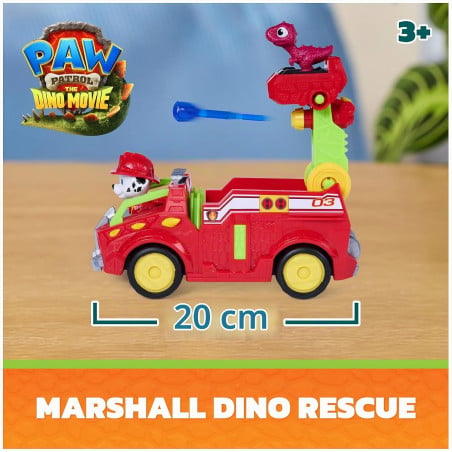 Patrulla Canina La Dino Película Vehículo De Rescate Marshall