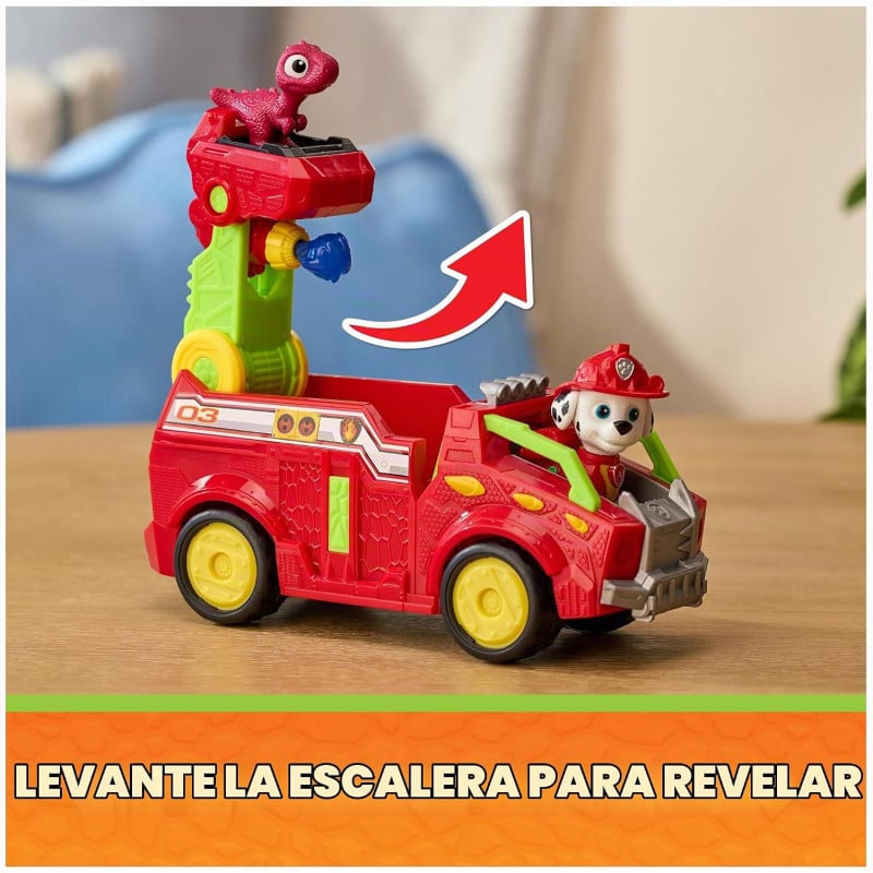 Patrulla Canina La Dino Película Vehículo De Rescate Marshall