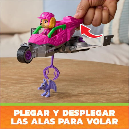 Patrulla Canina La Dino Película Vehículo De Rescate Skye