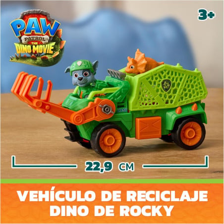 Patrulla Canina La Dino Película Vehículo De Rescate Rocky