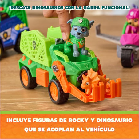Patrulla Canina La Dino Película Vehículo De Rescate Rocky