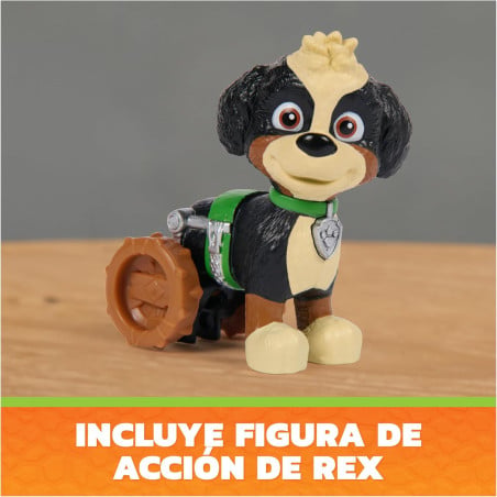 Patrulla Canina La Dino Película Rise & Roll Dino Con Rex