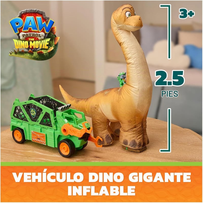 Patrulla Canina La Dino Película Vehículo Megasaurus