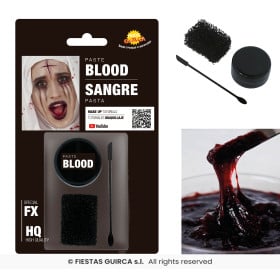 Pasta de Sangre Artificial FX con Aplicador y Esponja