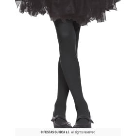 Pantys Negros Infantiles Talla 3-6 Años