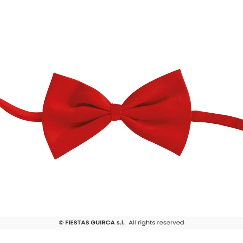 Pajarita Roja para Adulto 11 cm