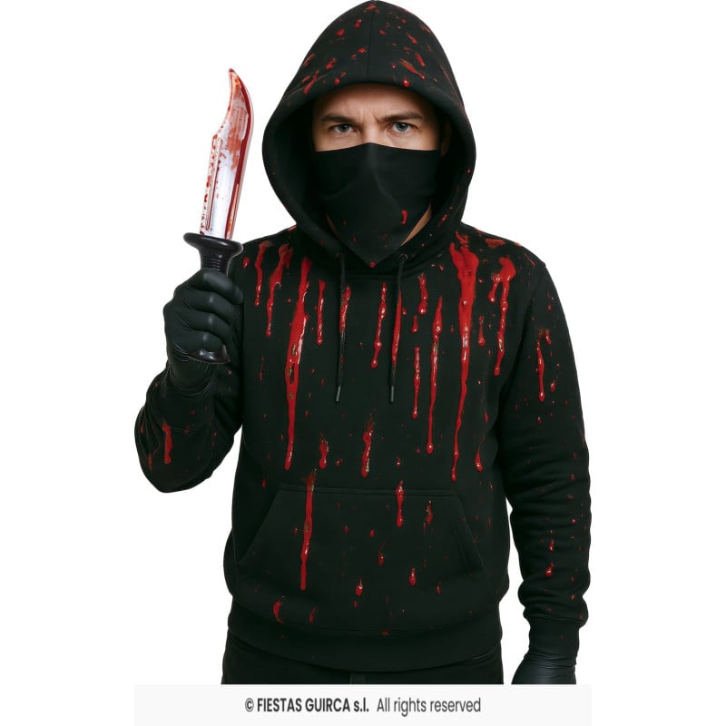 Set Asesino con Cuchillo, Guantes y Pañuelo