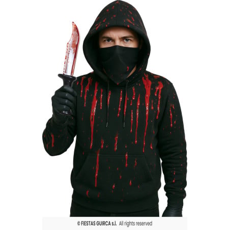 Set Asesino con Cuchillo, Guantes y Pañuelo