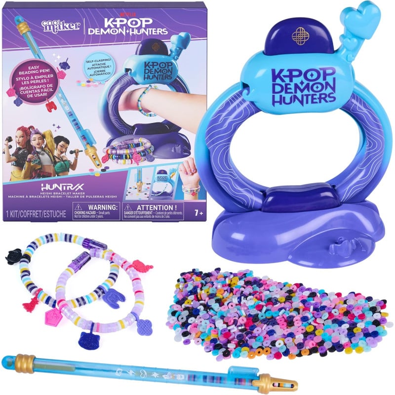 K-Pop Demon Hunters Cool Maker Taller de Pulseras Heishi