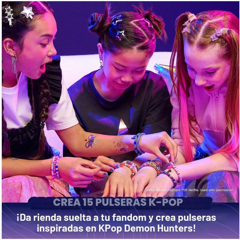 K-Pop Demon Hunters Cool Maker Taller de Pulseras