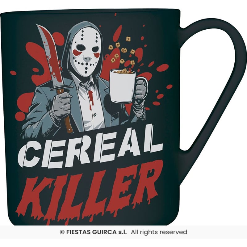Taza Cereal Killer de PVC 10 cm