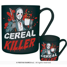 Taza Cereal Killer de PVC 10 cm